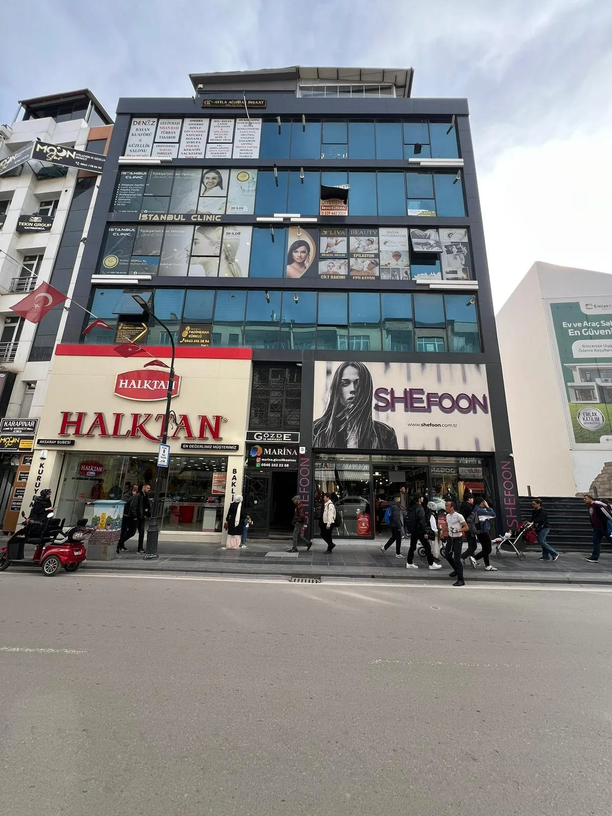 1313135093 ESKİ SANAYİ CADDESİNDE CADDE CEPHELİ LÜKS OFİS